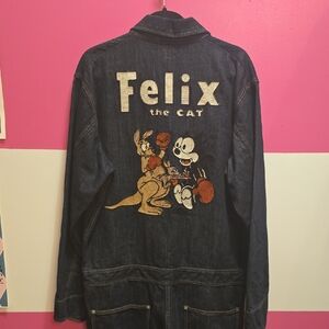 Felix the Cat Denim Coveralls